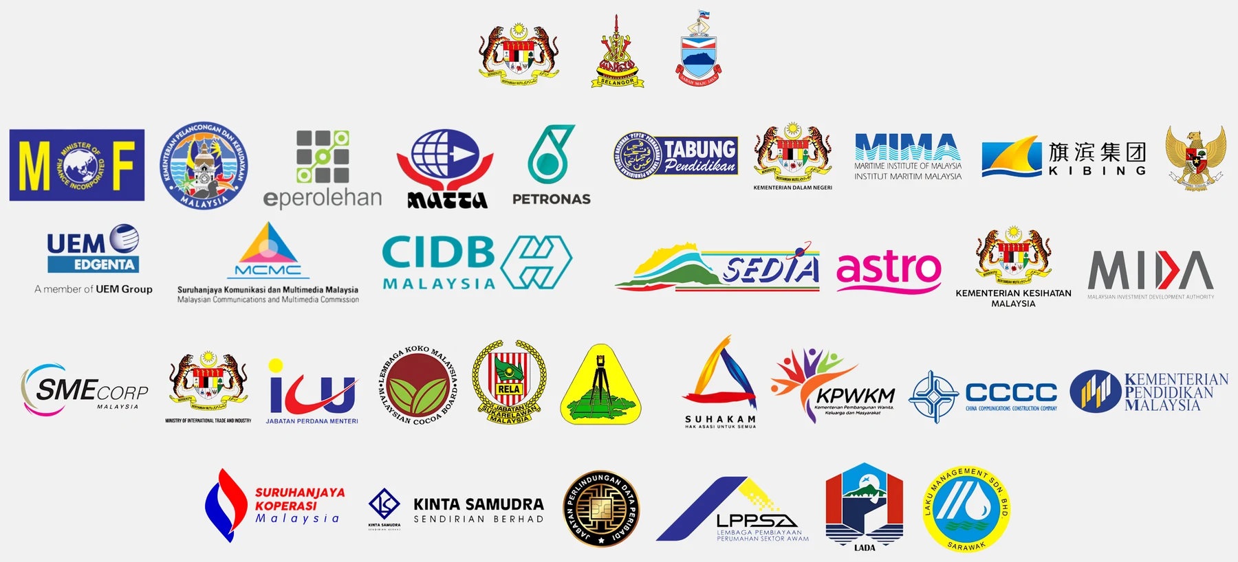 Zahra Adventure's associate ministries, government agencies and corporate partners across Malaysia